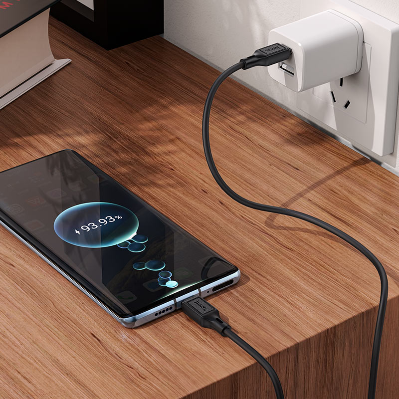 Cable Type-C to Type-C “X90 Cool” PD 60W fast charge