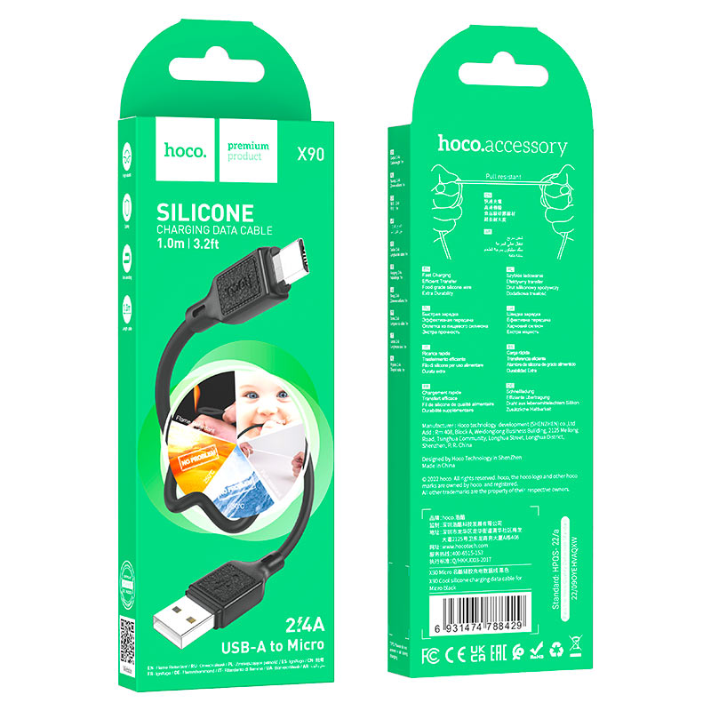Cable USB to Micro-USB “X90 Cool”