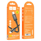 Cable Type-C to Type-C “X91 Radiance” PD 60W fast charge