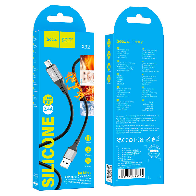 Cable USB to Micro-USB “X92 Honest”