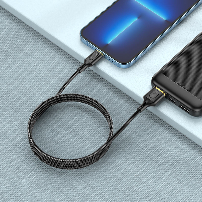 Cable USB to iP “X95 Goldentop”