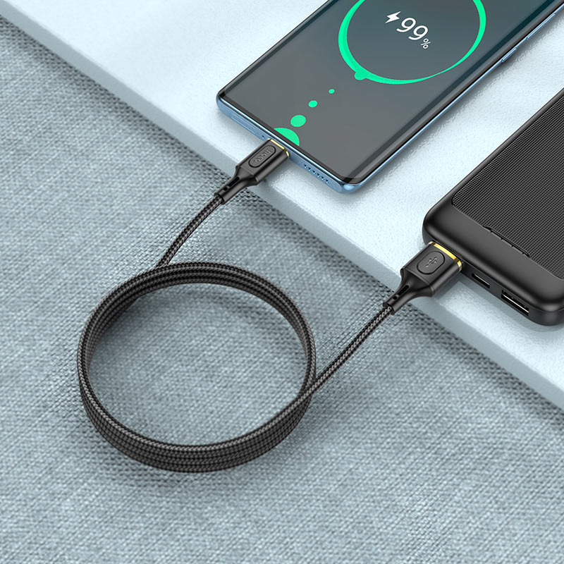 Cable USB to Type-C “X95 Goldentop”