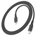 Cable Type-C to iP “X95 Goldentop” PD 20W fast charge