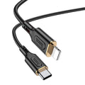 Cable Type-C to iP “X95 Goldentop” PD 20W fast charge