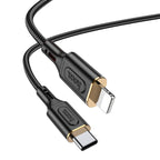 Cable Type-C to iP “X95 Goldentop” PD 20W fast charge