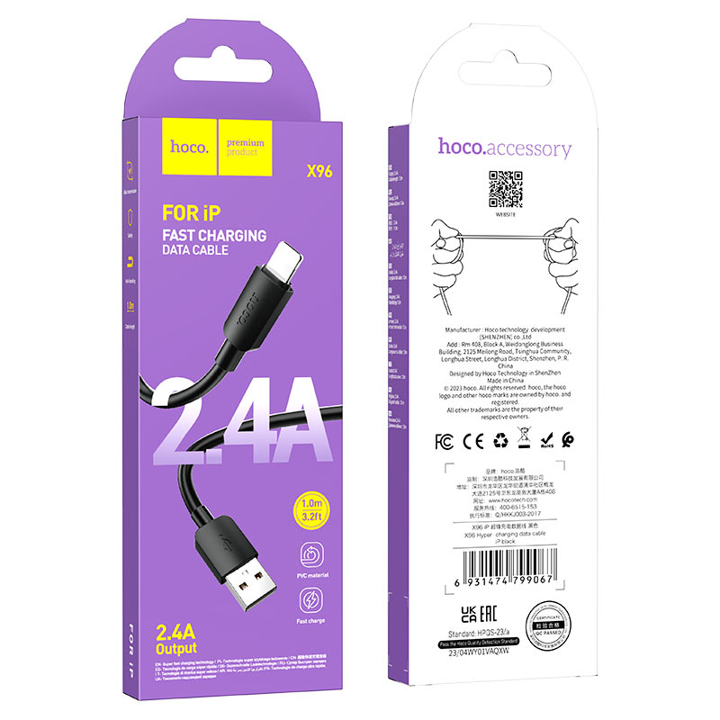 Cable USB to iP “X96 Hyper”