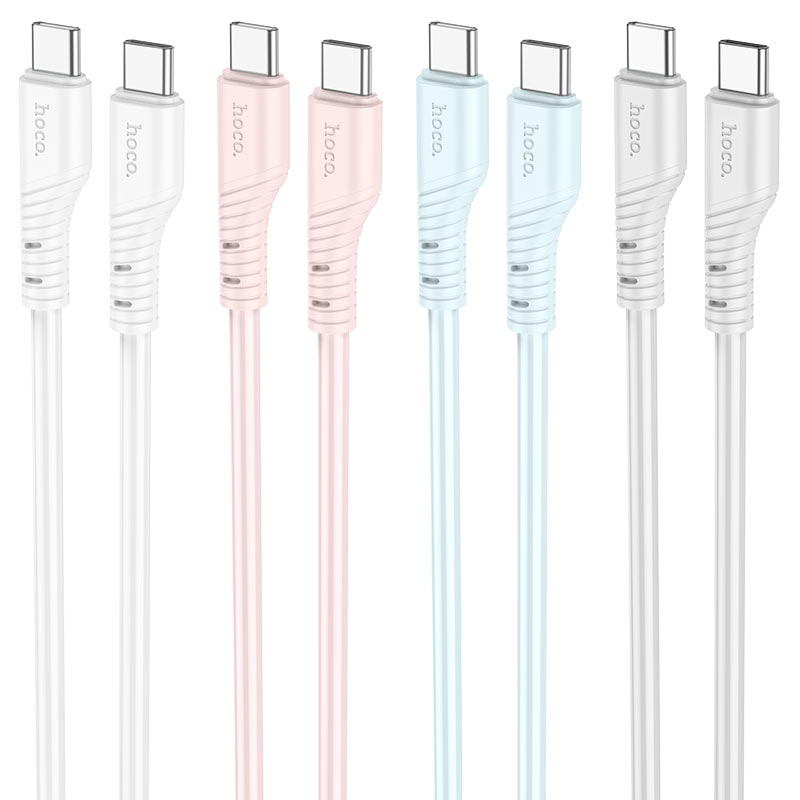 Cable Type-C to Type-C “X97 Crystal color” PD 60W fast charge