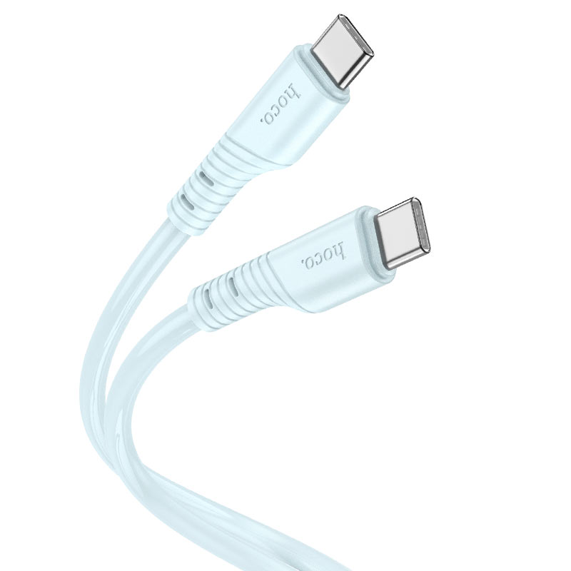 Cable Type-C to Type-C “X97 Crystal color” PD 60W fast charge
