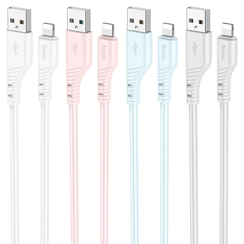 Cable USB to iP “X97 Crystal color”