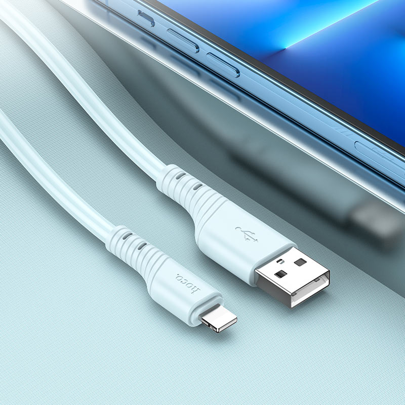 Cable USB to iP “X97 Crystal color”