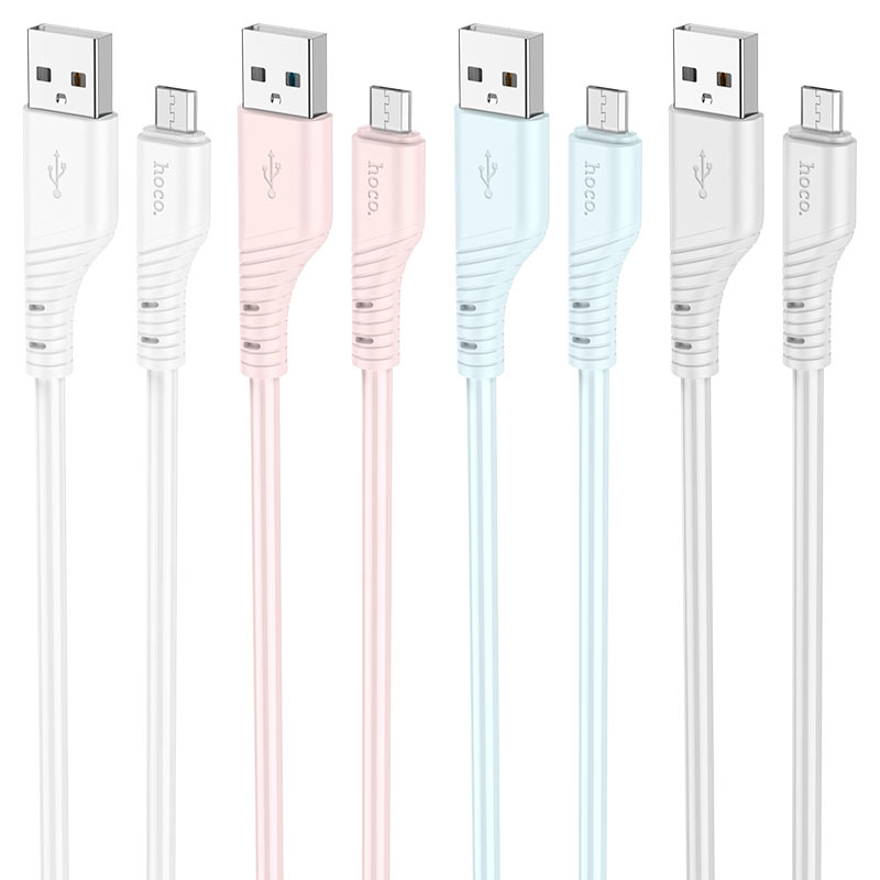 Cable USB to Micro-USB “X97 Crystal color”