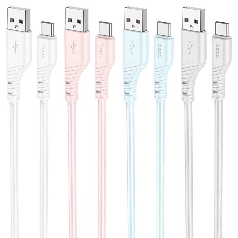 Cable USB to Type-C “X97 Crystal color”