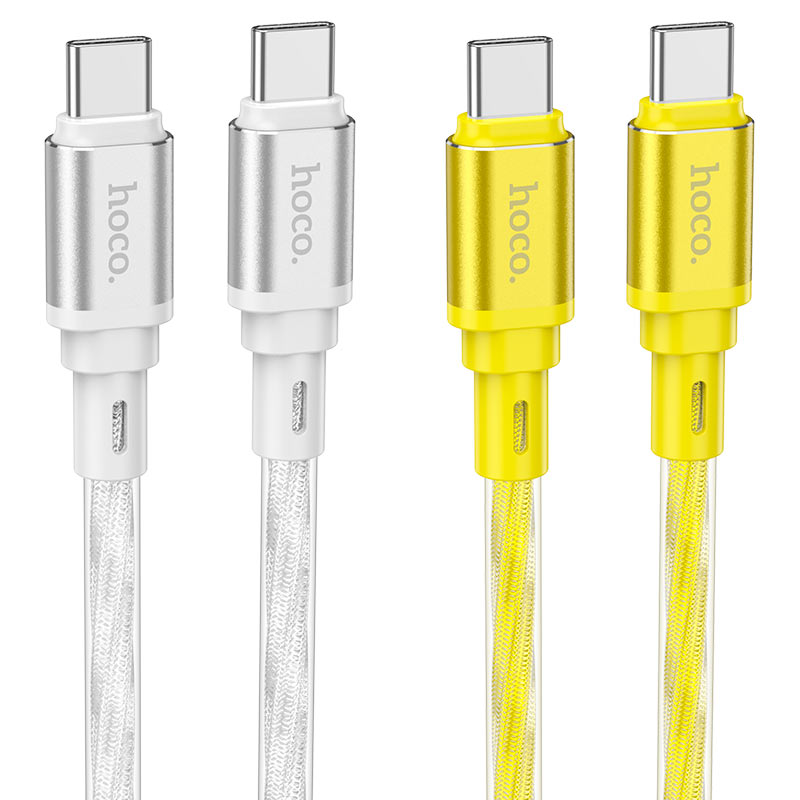 Cable Type-C to Type-C “X98 Crystal ice” PD 60W fast charge