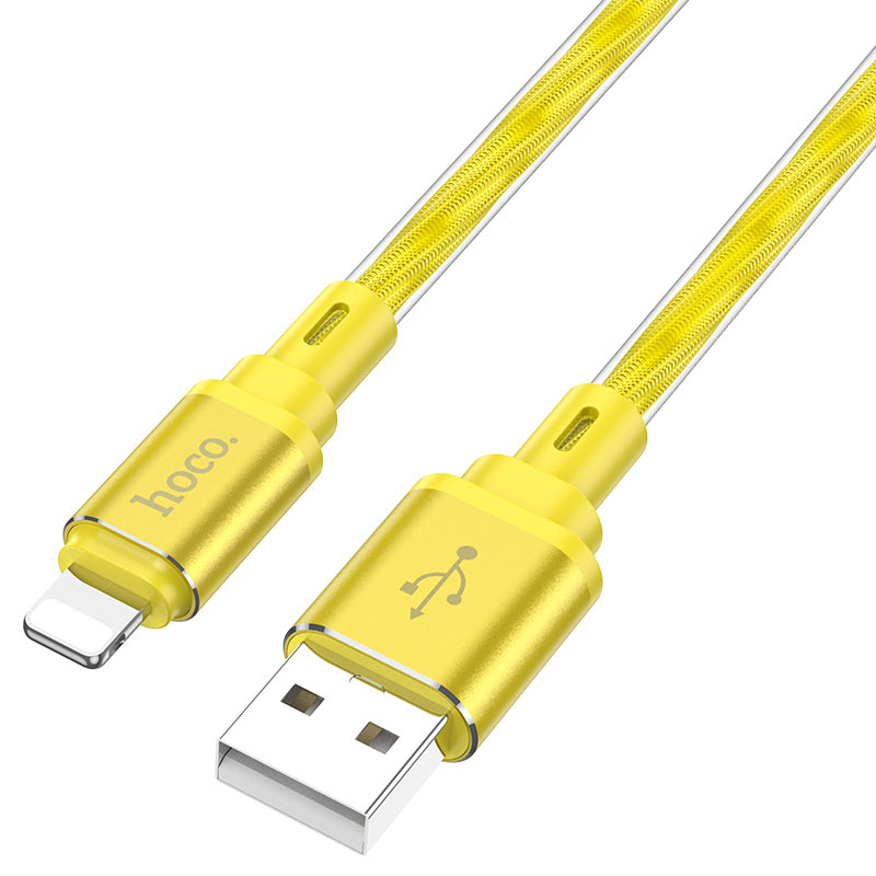 Cable USB to iP “X98 Crystal ice”