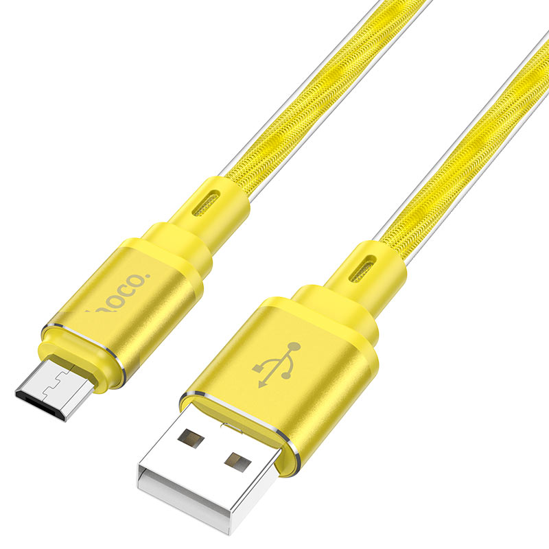 Cable USB to Micro-USB “X98 Crystal ice”