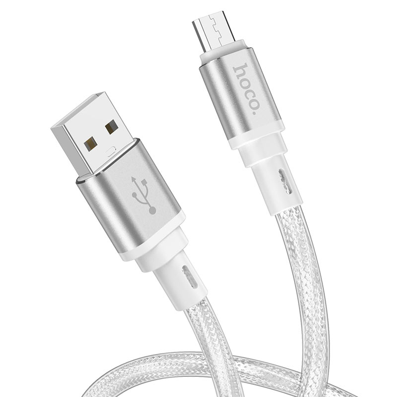 Cable USB to Micro-USB “X98 Crystal ice”