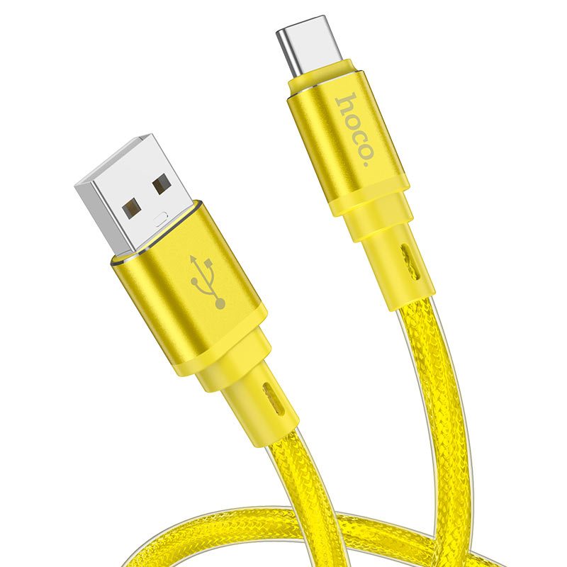 Cable USB to Type-C “X98 Crystal ice”