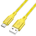 Cable USB to Type-C “X98 Crystal ice”