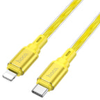 Cable Type-C to iP “X98 Crystal ice” PD 20W fast charge