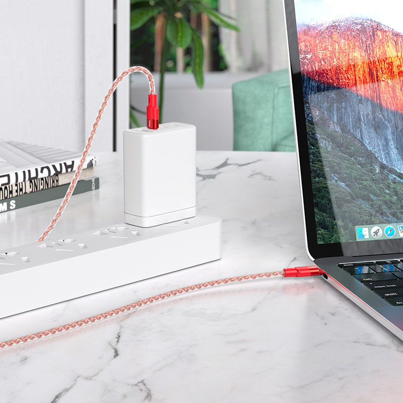 Cable Type-C to Type-C “X99 Crystal junction” PD 60W fast charge