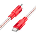 Cable Type-C to Type-C “X99 Crystal junction” PD 60W fast charge