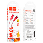Cable Type-C to iP “X99 Crystal junction” PD 27W fast charge