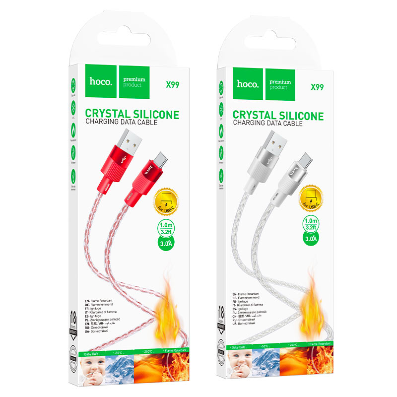 Cable USB to Type-C “X99 Crystal junction”