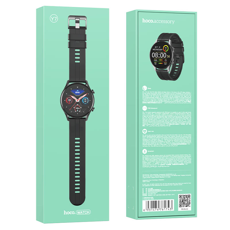 Smart sports watch Y7