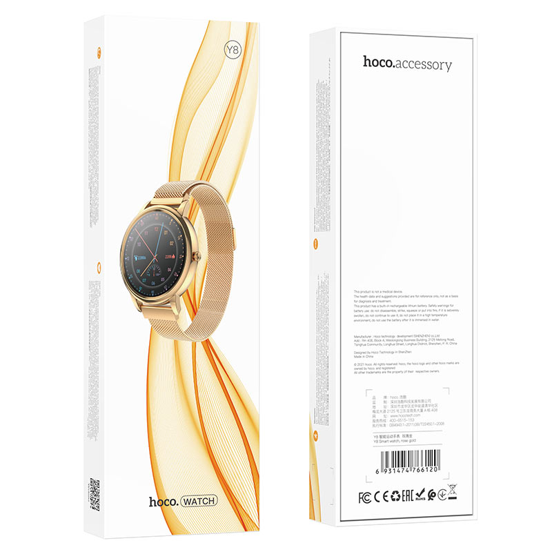 Smart sports watch “Y8”