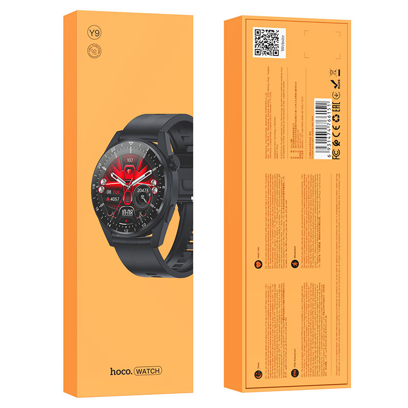 Smart sports watch “Y9” call version