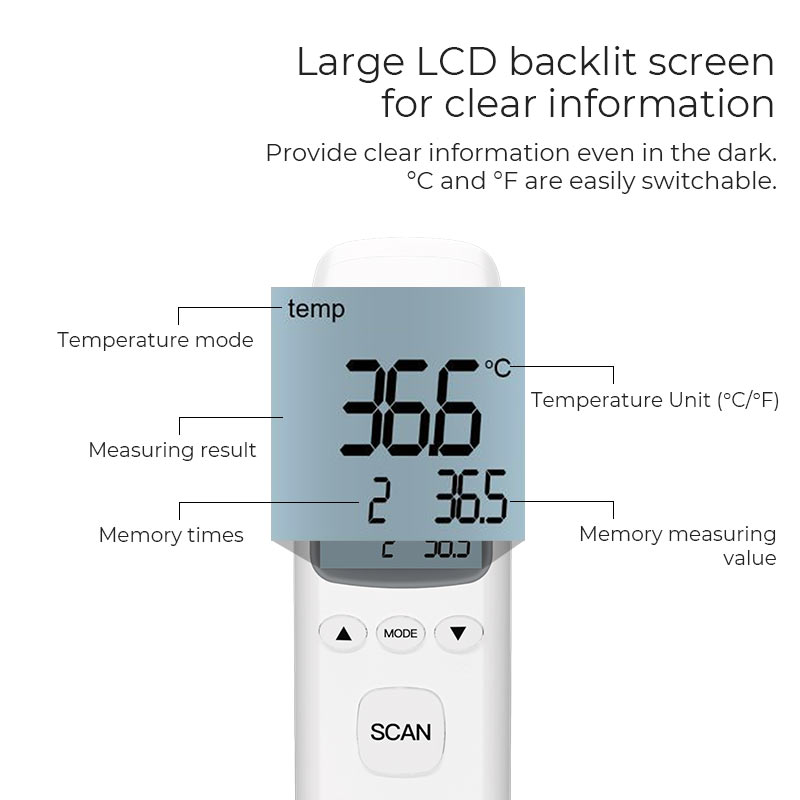 YS-ET03 Non-contact infrared thermometer