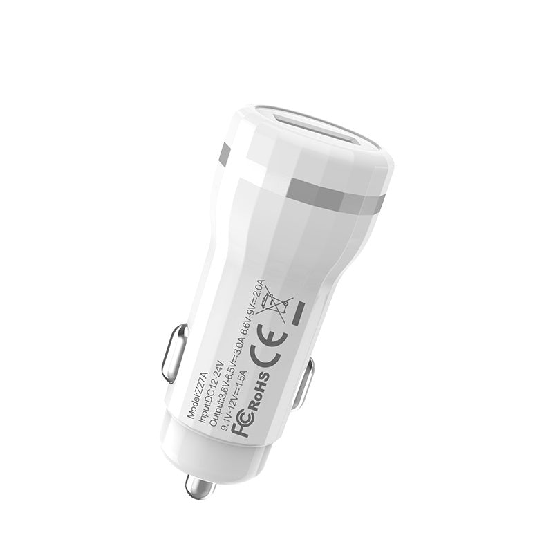 Car charger “Z27A Staunch” single port QC3.0 adapter