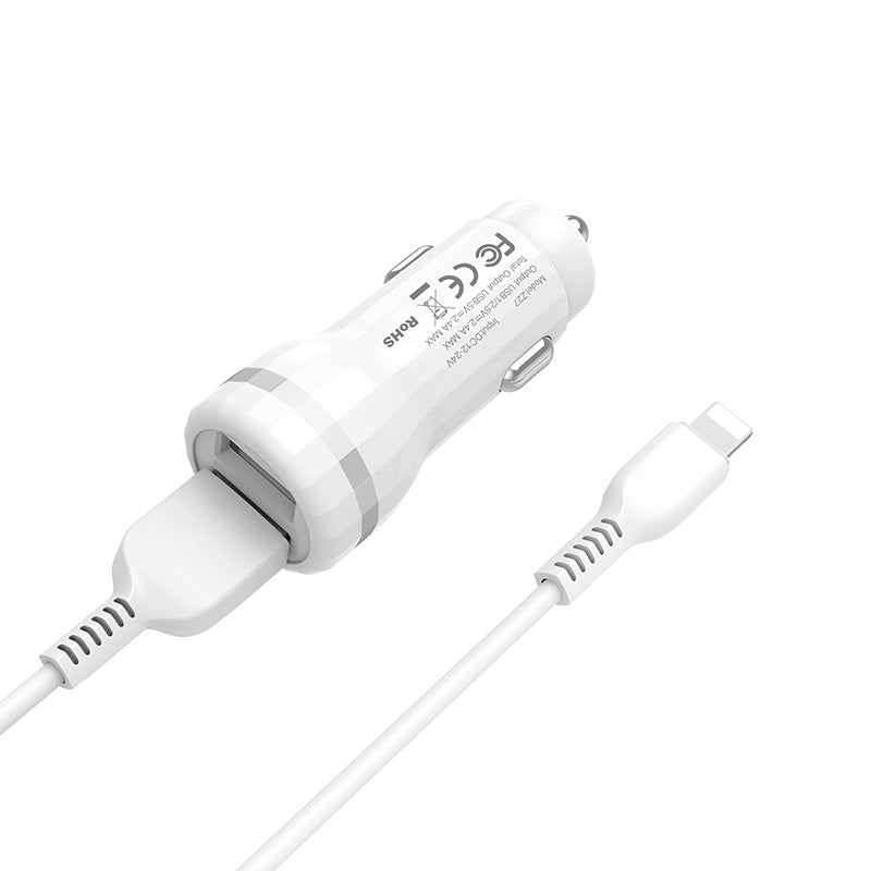 Car charger “Z27 Staunch” dual port charging adapter