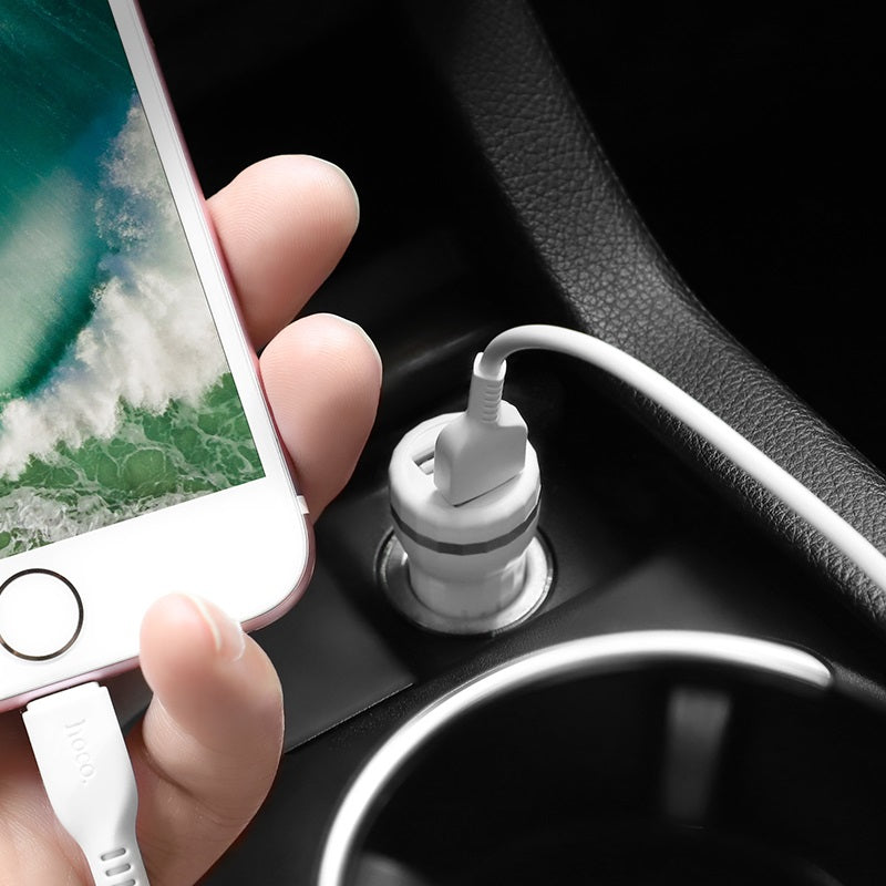 Car charger “Z27 Staunch” dual port charging adapter