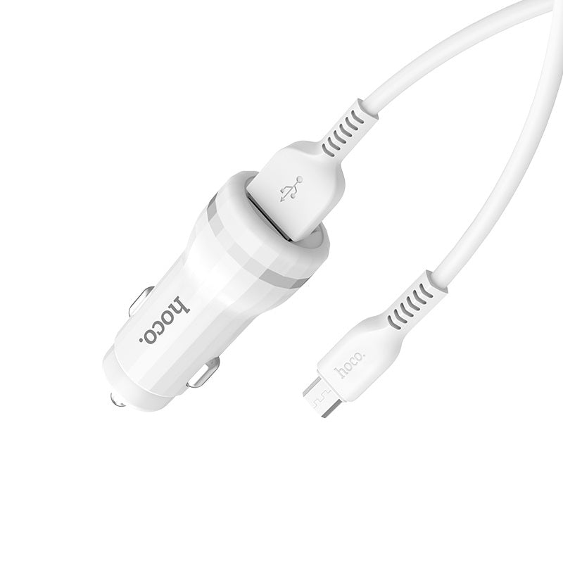 Car charger “Z27 Staunch” dual port charging adapter