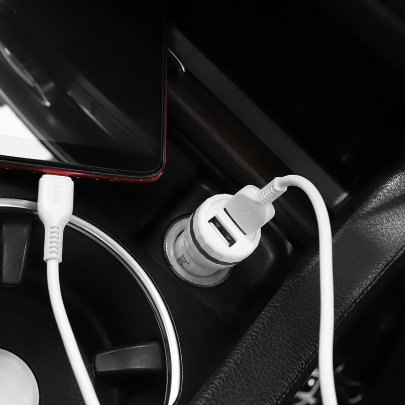 Car charger “Z27 Staunch” dual port charging adapter