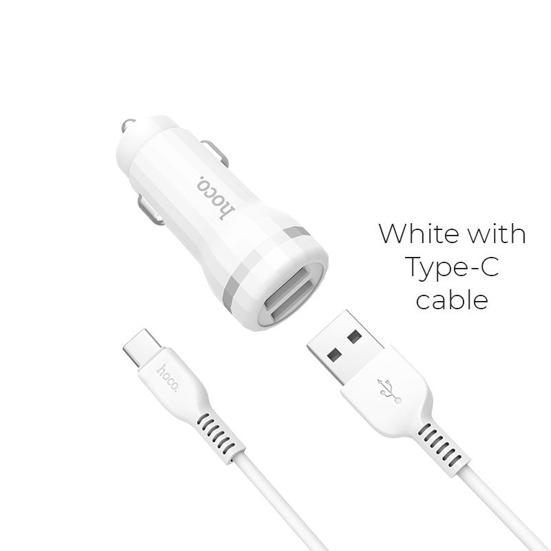 Car charger “Z27 Staunch” dual port charging adapter