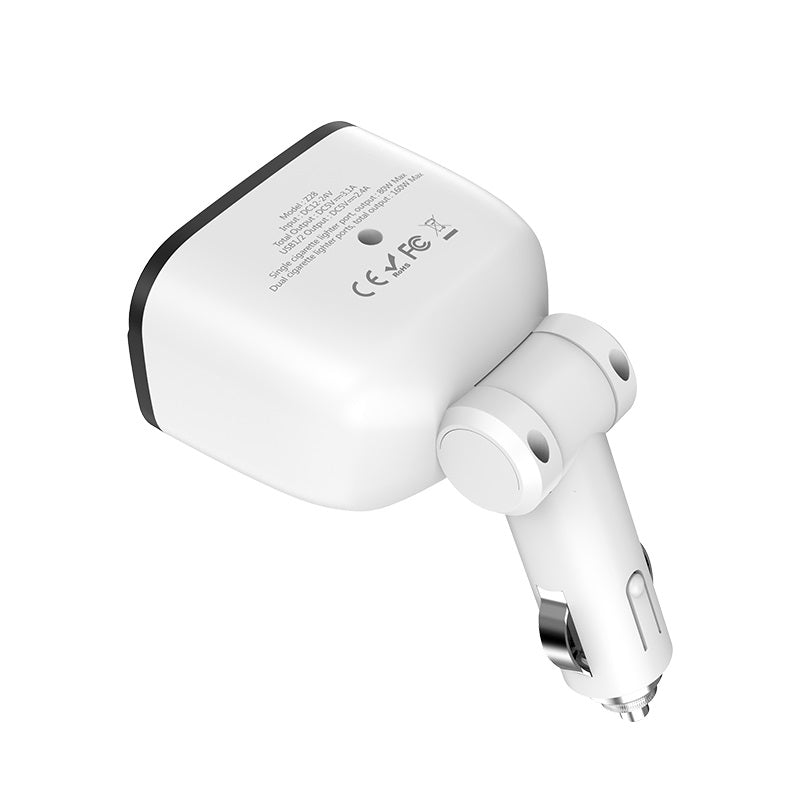 Car charger “Z28 Power ocean” with digital display