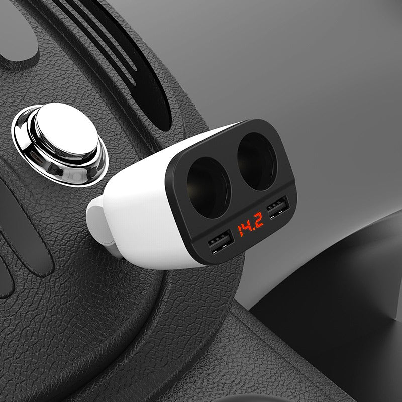 Car charger “Z28 Power ocean” with digital display
