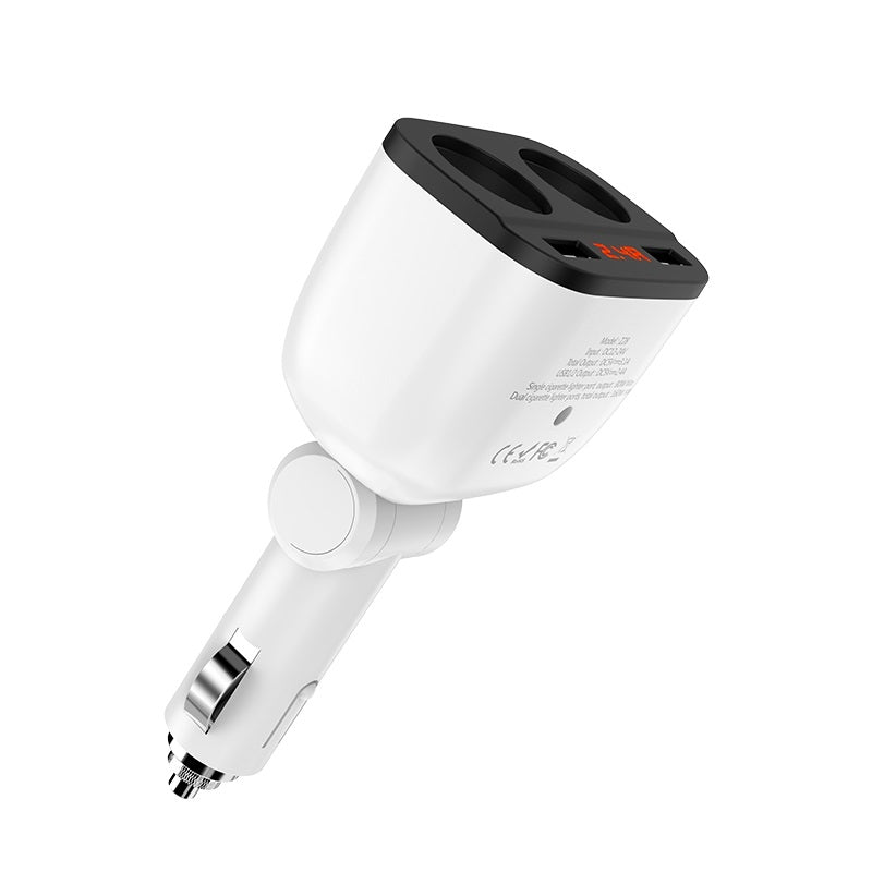 Car charger “Z28 Power ocean” with digital display
