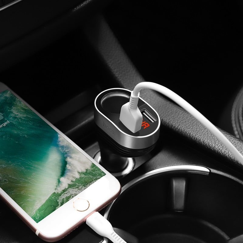 Car charger “Z29 Regal” digital display dual USB