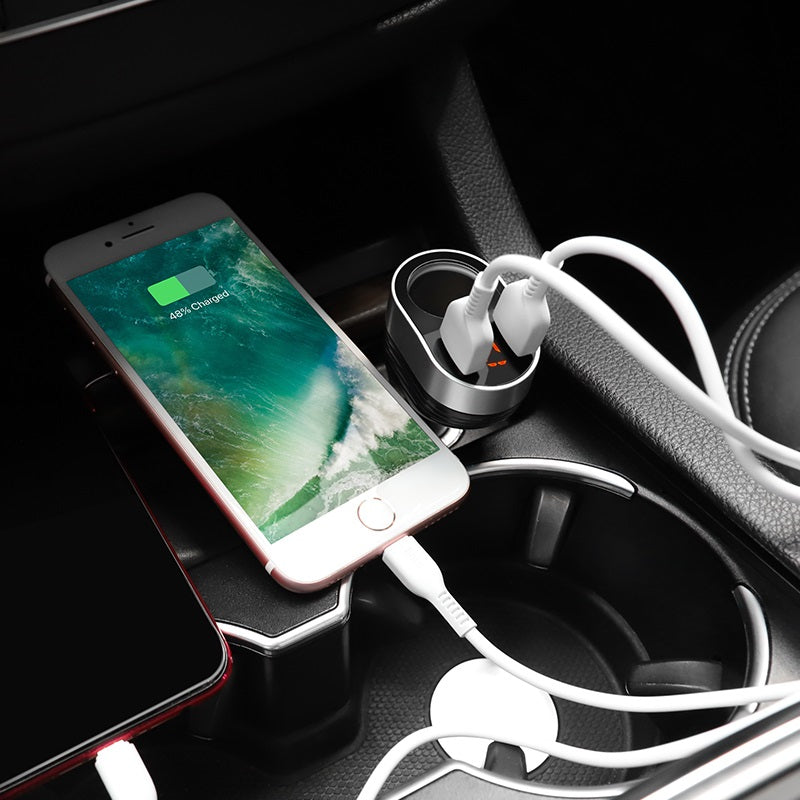 Car charger “Z29 Regal” digital display dual USB