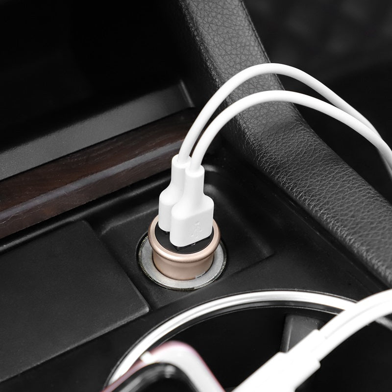 Car charger “Z30 Easy route” dual port charging adapter