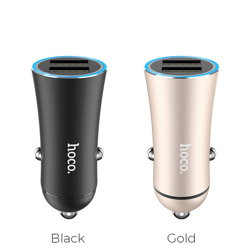 Car charger “Z30A Easy route” dual port charging adapter
