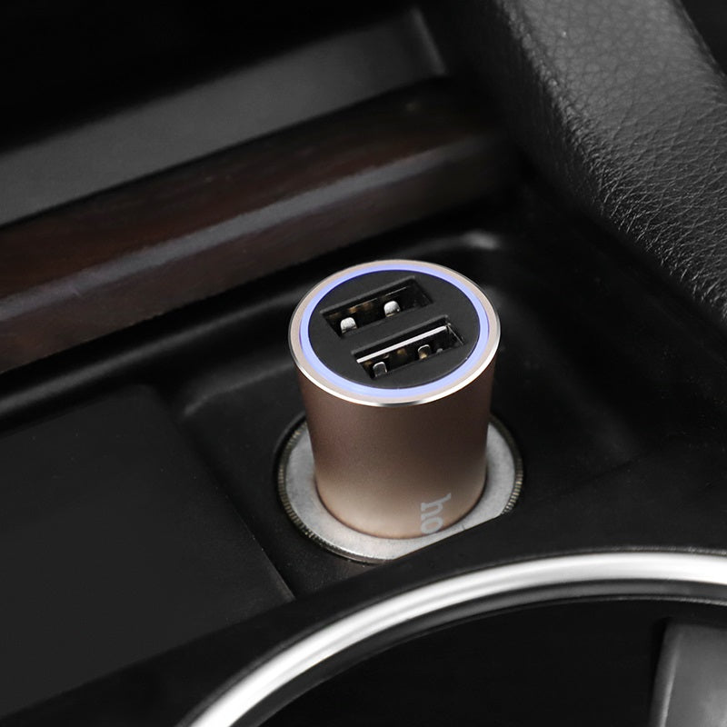 Car charger “Z30A Easy route” dual port charging adapter