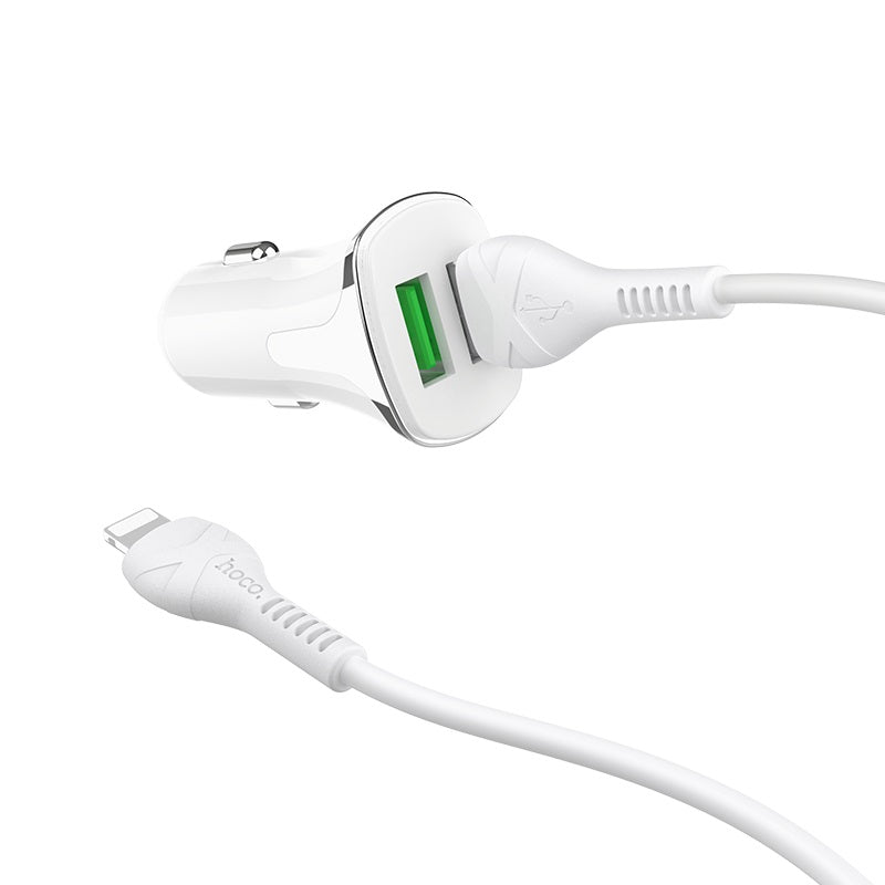 Car charger “Z31 Universe” double port QC3.0 set with cable