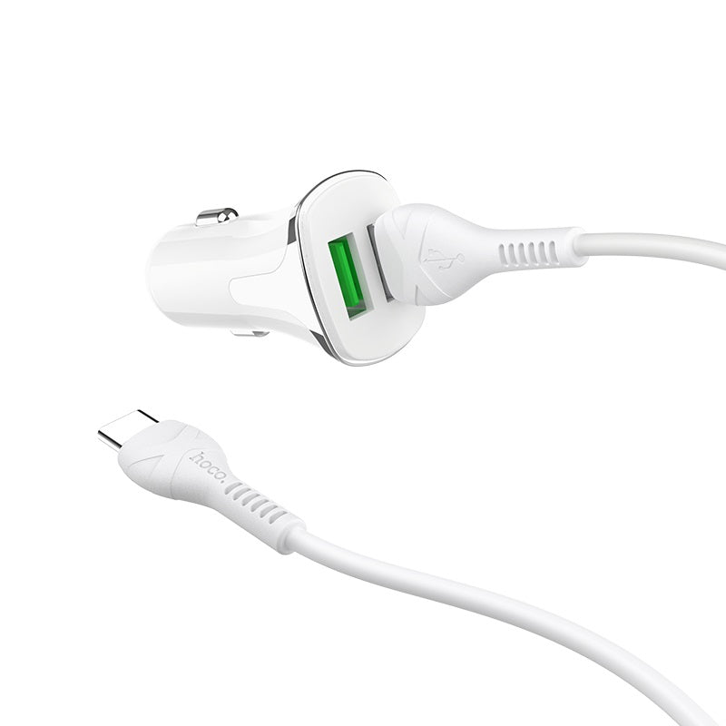 Car charger “Z31 Universe” double port QC3.0 set with cable
