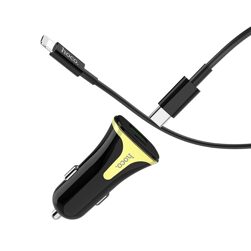 Car charger “Z31A Colossus” PD + QC3.0 set with cable