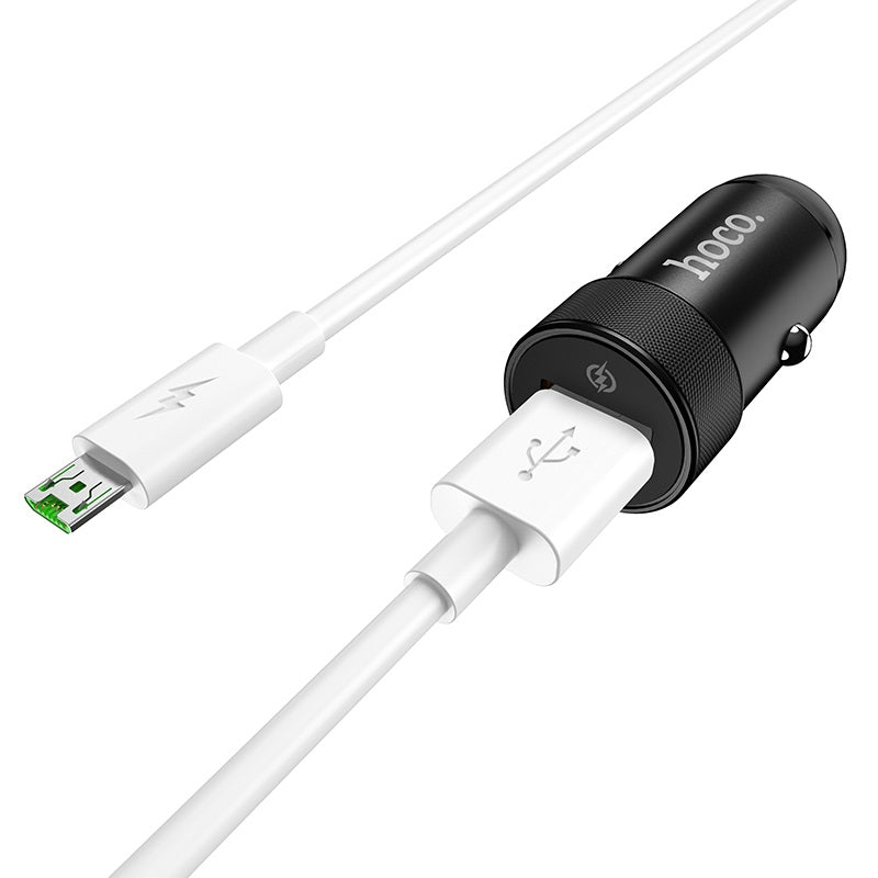 Car charger “Z32A Flash power” set with cable