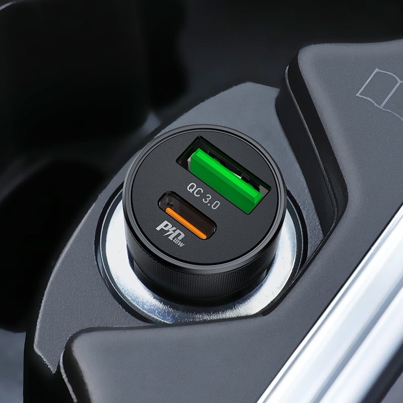 Car charger “Z32B Speed up” PD+QC3.0 set with cable